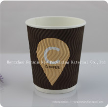 Logo personnalisé Carte papier imprimée pour café